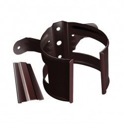 ХОМУТ ТРУБЫ МЕТАЛЛ НА ДЕРЕВО D90 (GRAND-LINE КЛАССИКА; ДИЗАЙН)