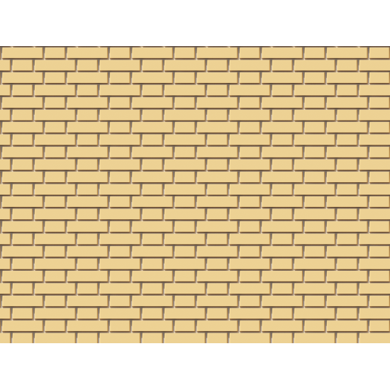 ФАСАДНАЯ ПАНЕЛЬ FLEMISH ЖЕЛТЫЙ STANDART 1,183*0,443 (DOCKE)