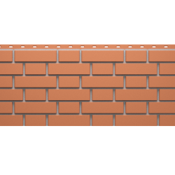 ФАСАДНАЯ ПАНЕЛЬ FLEMISH КРАСНЫЙ STANDART 1,183*0,443 (DOCKE)