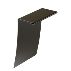 УНИВЕРСАЛЬНЫЙ ОКОЛООКОННЫЙ ПРОФИЛЬ ШОКОЛАД 89х254мм 3,0м ДЛЯ САЙДИНГА (DOCKE)