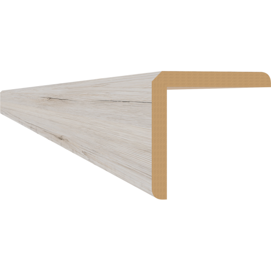 СКЛАДНОЙ УГОЛ МДФ ДУБ САНРЕМО БЕЛЫЙ 2,7м (STELLA)