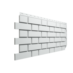ФАСАДНАЯ ПАНЕЛЬ FLEMISH БЕЛЫЙ STANDART 1,183*0,443 (DOCKE)