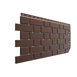ФАСАДНАЯ ПАНЕЛЬ FLEMISH КОРИЧНЕВЫЙ STANDART 1,183*0,443 (DOCKE)