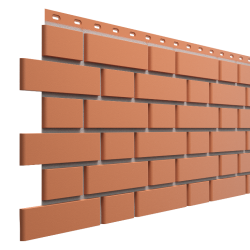 ФАСАДНАЯ ПАНЕЛЬ FLEMISH КРАСНЫЙ STANDART 1,183*0,443 (DOCKE)