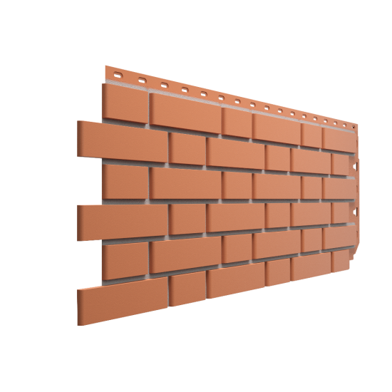 ФАСАДНАЯ ПАНЕЛЬ FLEMISH КРАСНЫЙ STANDART 1,183*0,443 (DOCKE)