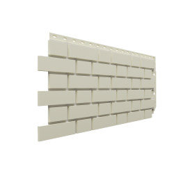 ФАСАДНАЯ ПАНЕЛЬ FLEMISH МОЛОЧНЫЙ STANDART 1,183*0,443 (DOCKE)