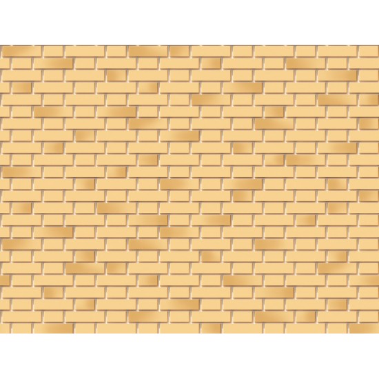 ФАСАДНАЯ ПАНЕЛЬ FLEMISH ЖЕЛТЫЙ ЖЖЕНЫЙ PREMIUM 1,183*0,443 (DOCKE)