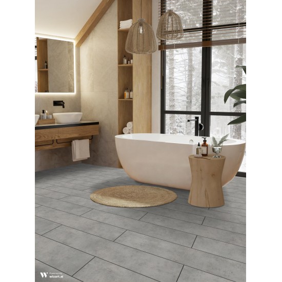 Ламинат "LARGE АКВА" БЕТОН ЧИКАГО СВЕТЛО-СЕРЫЙ 33кл V4-фаска 8мм (EGGER-РФ)