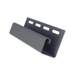 J Профиль СЕРЫЙ ГРАФИТ для сайдинга GrandLine 3.0м