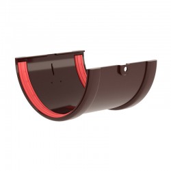 СОЕДИНИТЕЛЬ ЖЕЛОБА ПВХ D120 (GRAND-LINE КЛАССИКА)