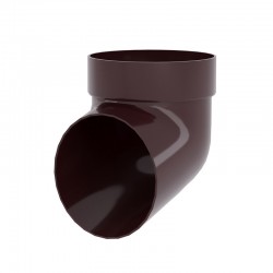 КОЛЕНО СЛИВНОЕ ТРУБЫ ПВХ D90 (GRAND-LINE КЛАССИКА; ДИЗАЙН)