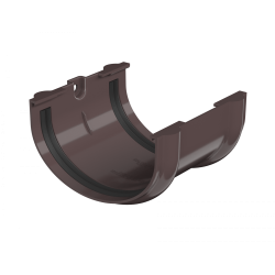 СОЕДИНИТЕЛЬ ЖЕЛОБА ПВХ D120 (ТЕХНО-НИКОЛЬ)