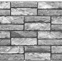 ПАНЕЛЬ ПВХ КАМЕНЬ ЭКСПАНСИ СЕРЫЙ (GRACE)