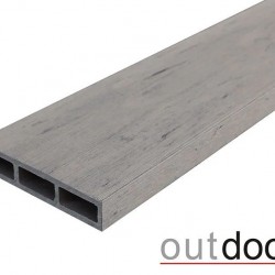 ЗАБОРНАЯ ДОСКА ДПК БРАШ СЕРАЯ МИКС 3,0м (OUTDOOR)