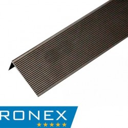 УГОЛ ЗАВЕРШАЮЩИЙ АЛЮМИНИЕВЫЙ КОНЬЯК 3,0м (KRONEX)