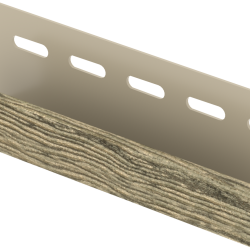 J-планка ЩЕПА НАТУРАЛЬНЫЙ ОРЕХ для «ХОКЛА» 3,05м (U-Plast)