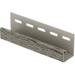 J-ПЛАНКА ЩЕПА СЕДОЙ ДУБ 3,05м ДЛЯ ФАСАДНЫХ ПАНЕЛЕЙ ХОКЛА S-LOCK Ю-ПЛАСТ