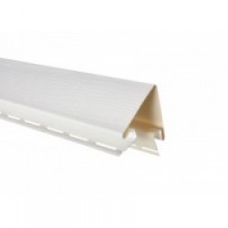 Угол наружный БЕЛЫЙ 3,0м для сайдинга Альта-Профиль