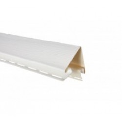 Угол наружный БЕЛЫЙ 3,0м для сайдинга Альта-Профиль