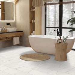 Ламинат "LARGE АКВА" МРАМОР ЛЕВАНТО БЕЛЫЙ 33кл V4-фаска 8мм (EGGER-РФ)