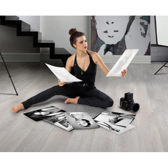 Ламинат "HARVEST" ДУБ ПАНДО БЕЛЫЙ 33кл V4-Фаска 8мм (TIMBER BY TARKETT)