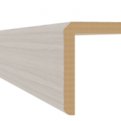СКЛАДНОЙ УГОЛ МДФ ЯСЕНЬ АЙВОРИ 2,7м (STELLA)