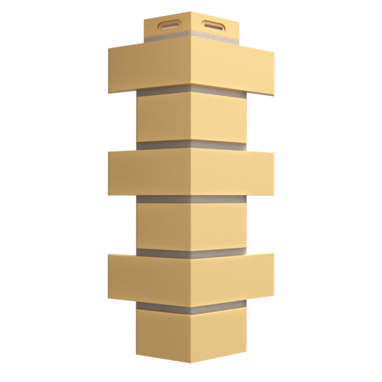 УГОЛ ДЕКОРАТИВНЫЙ FLEMISH ЖЕЛТЫЙ STANDART 443мм DOCKE