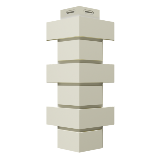 УГОЛ ДЕКОРАТИВНЫЙ FLEMISH МОЛОЧНЫЙ STANDART 443мм DOCKE