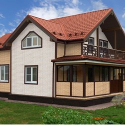 Фасадная Панель Балтийский Кирпич ПЕСОК Я-ФАСАД 1,54*0,302 (GRAND-LINE)