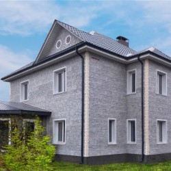 Фасадная Панель Екатерининский Камень СЕРЕБРО Я-ФАСАД 1,322*0,294 (GRAND-LINE)