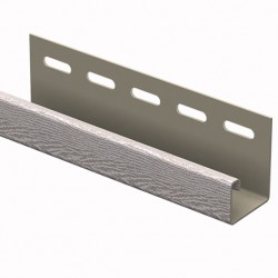 J-планка ЯСЕНЬ БЕЛЕНЫЙ для «ТИМБЕР БЛОК» 3,05м (U-Plast)