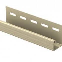 J-планка КОФЕ С МОЛОКОМ для сайдинга 3,05 м. (U-Plast)