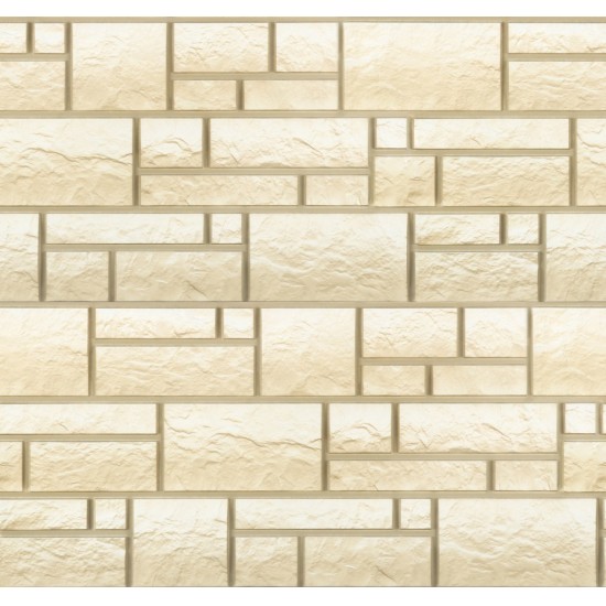 ФАСАДНАЯ ПАНЕЛЬ BURG БЕЛЫЙ PREMIUM 1,072*0,472 (DOCKE)