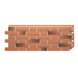 ФАСАДНАЯ ПАНЕЛЬ FLEMISH КРАСНЫЙ ЖЖЕНЫЙ PREMIUM 1,183*0,443 (DOCKE)