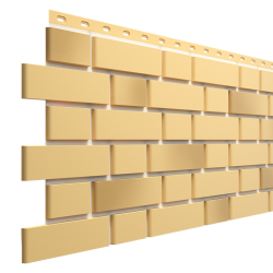 ФАСАДНАЯ ПАНЕЛЬ FLEMISH ЖЕЛТЫЙ ЖЖЕНЫЙ PREMIUM 1,183*0,443 (DOCKE)