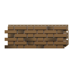 ФАСАДНАЯ ПАНЕЛЬ FLEMISH КОФЕЙНЫЙ PREMIUM 1,183*0,443 (DOCKE)