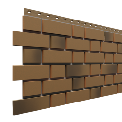 ФАСАДНАЯ ПАНЕЛЬ FLEMISH КОФЕЙНЫЙ PREMIUM 1,183*0,443 (DOCKE)