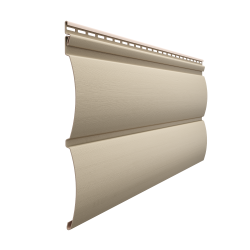 Cайдинг КРЕМ-БРЮЛЕ БЛОК-ХАУС D4.7T 3,6*0,24м DOCKE PREMIUM