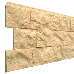 ФАСАДНАЯ ПАНЕЛЬ FELS СЛОНОВАЯ КОСТЬ PREMIUM 1,183*0,443 (DOCKE)