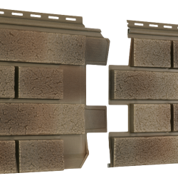 ФАСАДНАЯ ПАНЕЛЬ КЛИНКЕР НОРДИК ПЕСОК 1950х292мм СТОУН-ХАУС S-LOCK Ю-ПЛАСТ