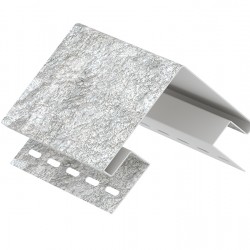 Угол наружный СЛАНЕЦ СВЕТЛО-СЕРЫЙ для «СТОУН ХАУС» 3,05м (U-Plast)