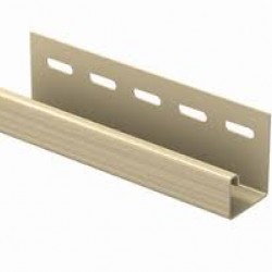 J-планка КОФЕ С МОЛОКОМ для сайдинга 3,05 м. (U-Plast)