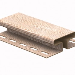 Н-планка ДУБ НАТУРАЛЬНЫЙ для «ТИМБЕР БЛОК» 3,05м (U-Plast)