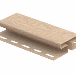 Н-планка КЕДР СВЕТЛЫЙ для «ТИМБЕР БЛОК» 3,05м (U-Plast)