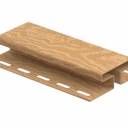 Н-планка КЕДР ЯНТАРНЫЙ для «ТИМБЕР БЛОК» 3,05м (U-Plast)