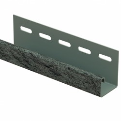 J-планка КАМЕНЬ ИЗУМРУДНЫЙ для «СТОУН ХАУС» 3,05м (U-Plast)