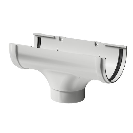 ВОРОНКА ЖЕЛОБА ПВХ D120 (DÖCKE PREMIUM)