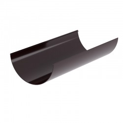 ЖЕЛОБ ВОДОСТОЧНЫЙ ПВХ D120 3,0 (GRAND-LINE КЛАССИКА)