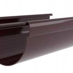 ЖЕЛОБ ВОДОСТОЧНЫЙ ПВХ D135 3,0 (GRAND-LINE ДИЗАЙН)