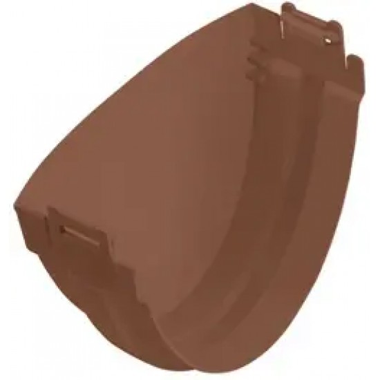 ЗАГЛУШКА ЖЕЛОБА ПВХ D115 (АЛЬТА ПРОФИЛЬ СТАНДАРТ)